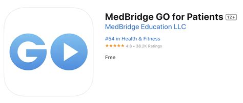 MedBridge Home Exercise 的图像结果