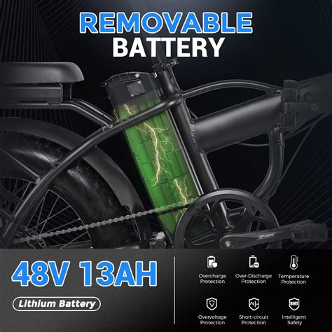 Buy Rattan Folding Electric Bike 750W 500W 48V 13AH LCD Display 4.0 3.0 ...