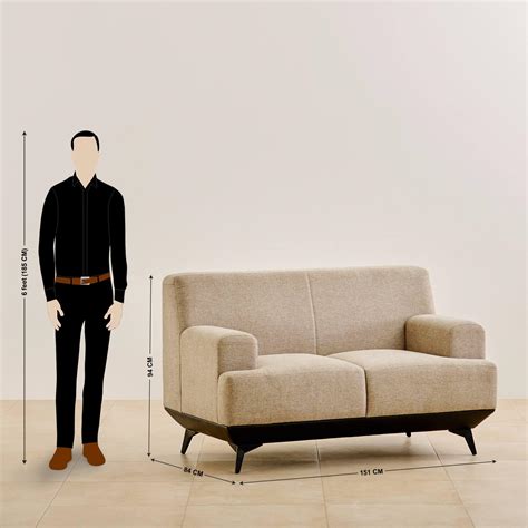 Buy Kiro Fabric 3+2 Seater Sofa Set - Beige from Home Centre at just ...