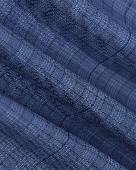 Buy Victor Temp Tech Navy Check Shirt Online India