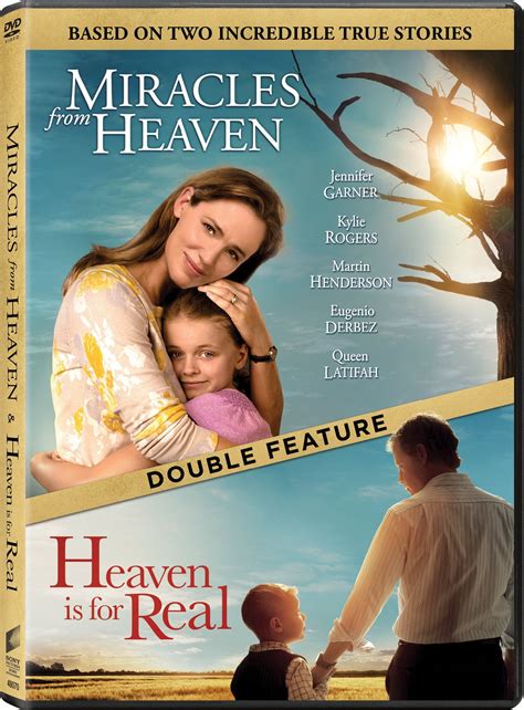 Sony Miracles From Heaven and Heaven is for Real DVD Double Feature ...
