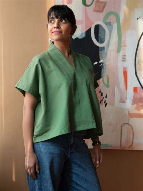 Lush Drape Top (Fern) – Chao