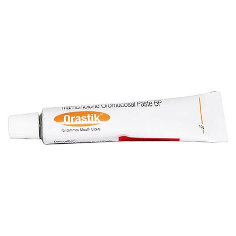 Orastik Mouth Ulcer Paste 10 gm Price, Uses, Side Effects, Composition ...