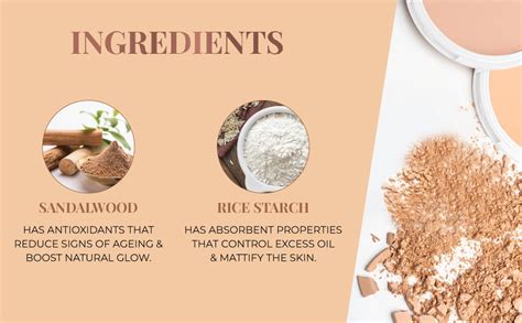 Just Herbs Oil Contarol Radiance Booster Age Defying Compact Powder for ...