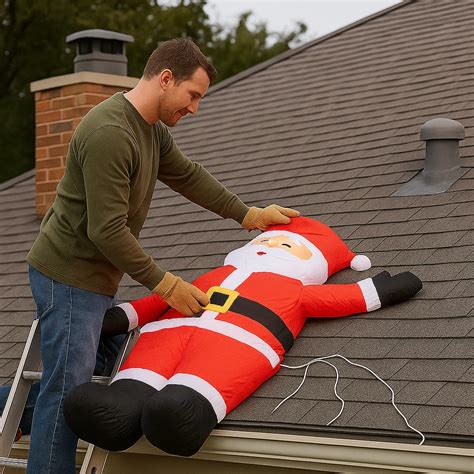 How to Make Inflatable Santa 的图像结果