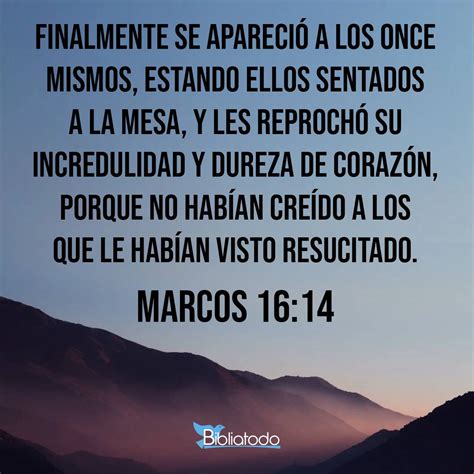 Marcos 16:14 Referencias Cruzadas de la Biblia | Conexiones Versículo a ...