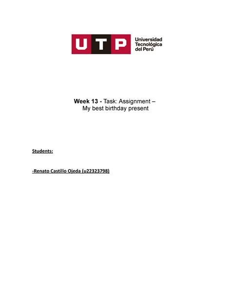 Image result for Class Assignment 13 Week