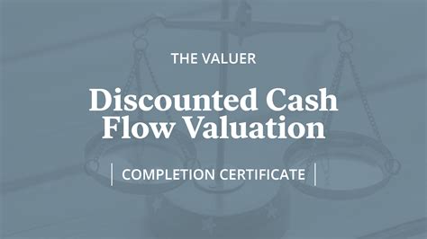 Discounted Cash Flow Course - Online Finance Course