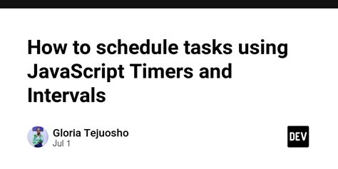 Image result for Using Timers in JavaScript