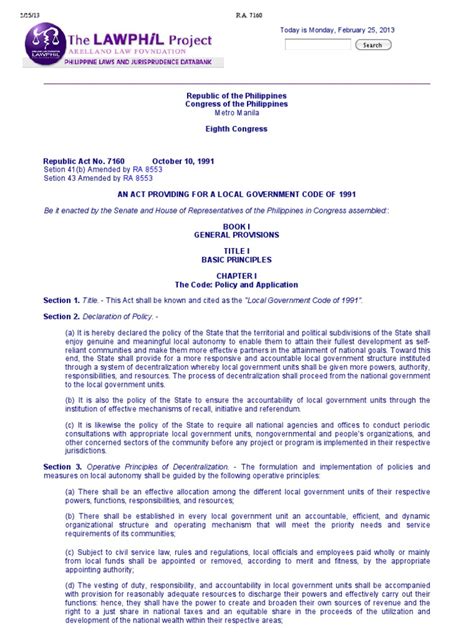 Local Government Code 的图像结果