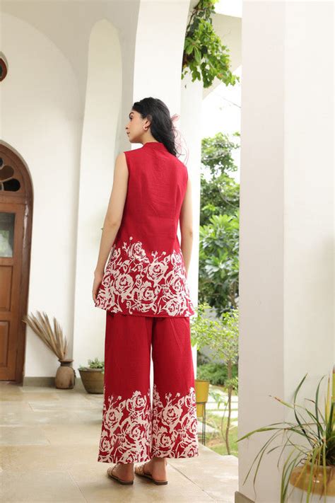 Roseate Bliss Cotton Co-ord Set