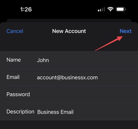 Email Setup iOS 的图像结果