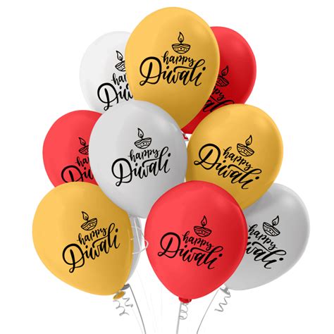 The Magic Balloons Store-Happy Diwali customized Decoration Balloons ...