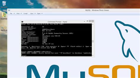 Create Table in MySQL 8.0 Command Line Client 的图像结果