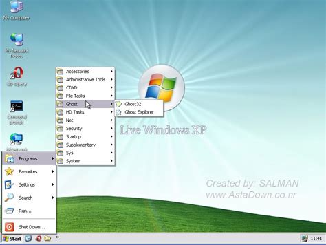 Ghost Windows XP SP3 LITE Auto Drivers AND Program | KIP Thai
