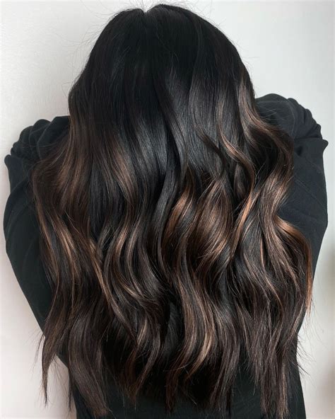 Black To Brown Balayage