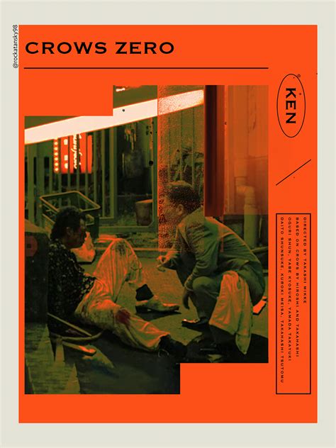 [Crows Zero] Movie Poster (fan art) on Behance