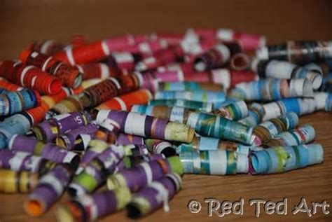 Image result for How to Create Paper Beads Using Magazine