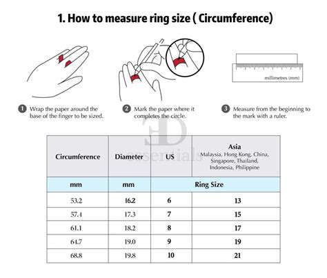 Image result for Measure Ring Size Guide