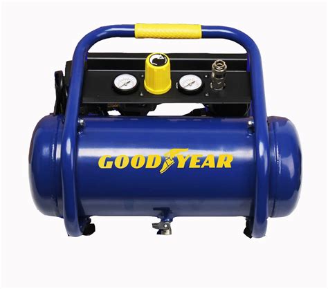 Buy GOODYEAR 2 Gallon Quiet Portable Roll Cage Design Air Compressor ...