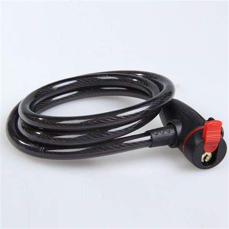 Teqbot 2 Keys Advance Cable Wire Lock for Bike, Helmet, Luggage, Anti ...