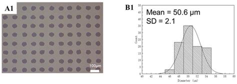 Development of Uniform Polydimethylsiloxane Arrays through Inkjet Printing