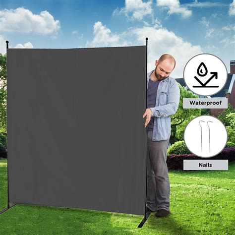 Buy Flat Leg Gray Single Divider Office Partition Room Divider ...