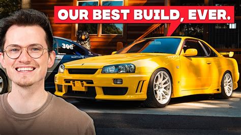 How We Built The Perfect Nissan Skyline R34 GT-T - YouTube