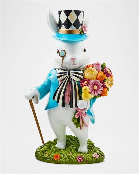 MacKenzie-Childs Calico Foil Small Bunny | Horchow