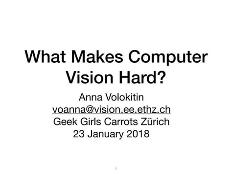 Image result for Why Is Computer Vision Difficult