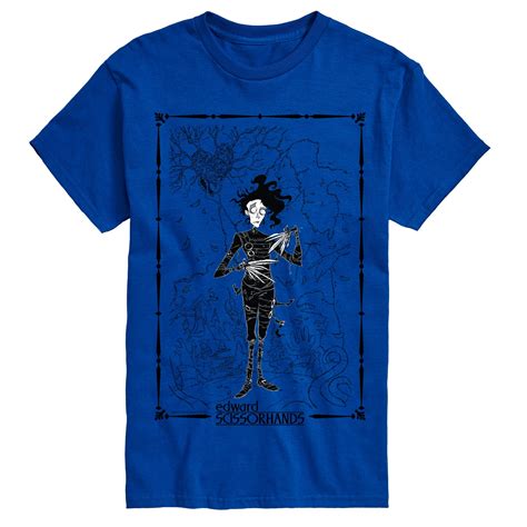 Edward Scissorhands - Frame Oversized - Men's Short Sleeve Graphic T ...