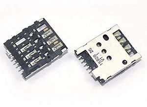 Hukato SIM Card Reader Holder Connector Tray Adapter Slot Compatible ...