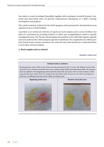 Page 178 - National Curriculum Framework for Foundational Stage 2022
