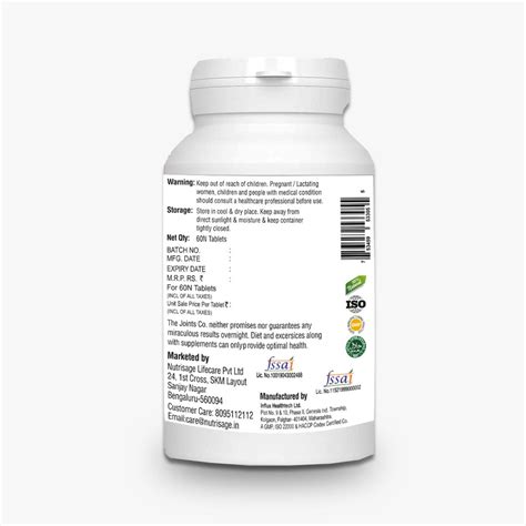 The Joints Co Nerve Ease – Nutrisage India