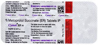 Cymet Er 50 Tablet 10: Uses, Side Effects, Price & Substitutes