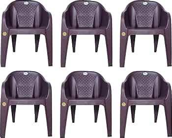 HOME MAKER Plastic Chair | Chiars for Home | Dining Chair | Plastic ...