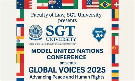 Global Voices 2025: Peace & Human Rights Model United Nations | Faculty ...