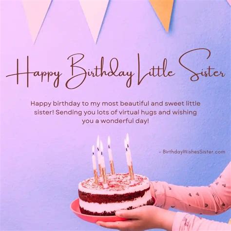 Happy Birthday Little Sister Images Heartfelt Birthday Wishes For Your