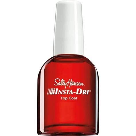 Sally Hansen Insta-Dri Anti-Chip Top Coat, Transparent, 13.3ml : Amazon ...