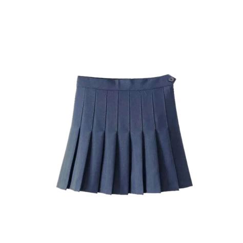 Buy Girls Women Pleated Skirt with Comfy Stretchy Band School Uniforms ...