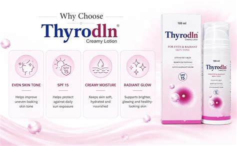 Buy Thyrodln Creamy Lotion SPF 15 | Skin Moisturizing & Brightening ...