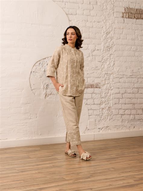 Mia - The Linen Co-ord Set – mansinagdev