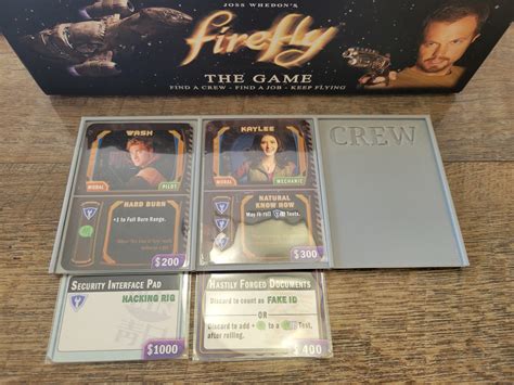 Firefly Board Game Player Dashboard - Etsy