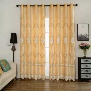 Rainbow Furnishings 275 cm (9 ft) Velvet Semi Transparent Door Curtain ...