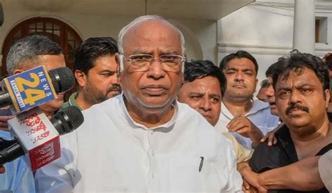 ‘Congress won’t tolerate injustice’: Kharge on Sukhpal Singh Khaira’s ...