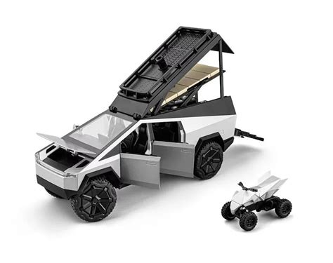 1:24 Tesla Cybertruck Camping RV Super Sport Toy Car For Kid Sound and ...