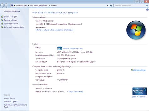 Image result for Windows 7 Workgroup
