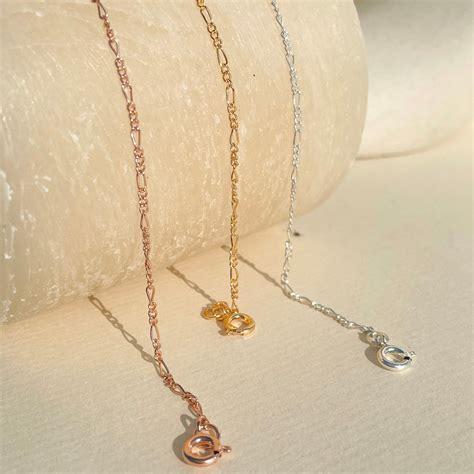Thin Figaro Chain Bracelet – Octonov