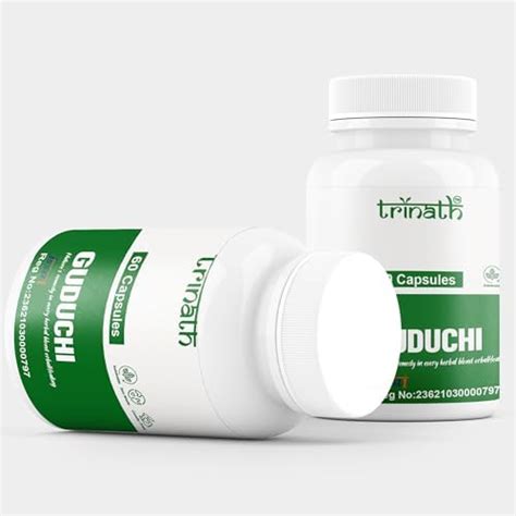 Trinath Natural Health Care Guduchi 120 Capsules – Ayurvedic Immunity ...