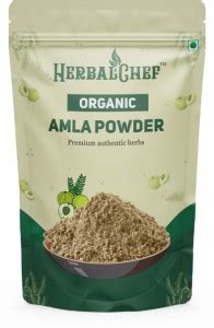 HerbalChef Organic Amla Powder indian Gooseberry Powder for Hair Growth ...